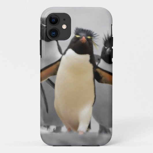 Rockhopper Pinguine Case-Mate iPhone Hülle (Rückseite)