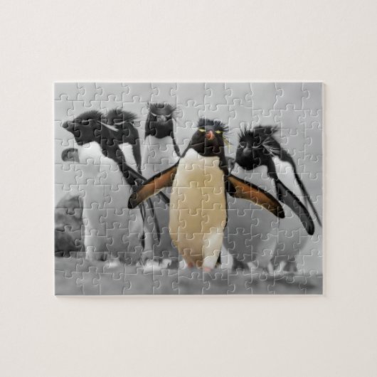 Rockhopper Pinguine Puzzle (Horizontal)