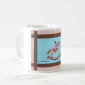 ROCKHORSE SCOTTIE KAFFEETASSE (Vorderseite Links)