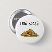 Rockhound Geschenkartikel Button (Vorne & Hinten)