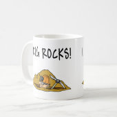 Rockhound Geschenkartikel Kaffeetasse (Vorderseite Links)