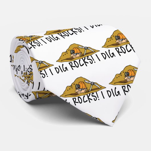 Rockhound Geschenkartikel Krawatte (Gerollt)