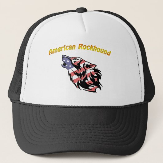Rockhound Hut Truckerkappe (Vorderseite)