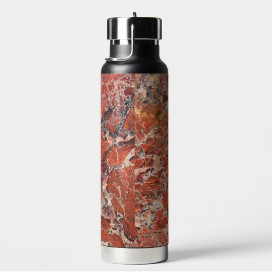 Rockhound Orange Jasper Stone Muster Trinkflasche (rechts)