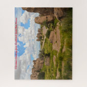 Rockhound Park New Mexico.Weihnachtsgrüße Puzzle (Vertikal)