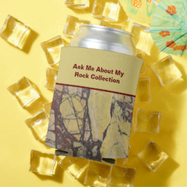 Rockhound Spaß Gelbsteine Geologie Mineral Dosenkühler