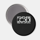 Rockhounding Joke Rock Rockhound Collector Magnet (Vorderseite/Rückseite)