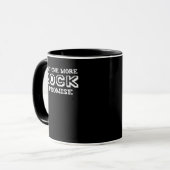 Rockhounding Rock Joke Collector Rockhound Tasse (Vorderseite Links)