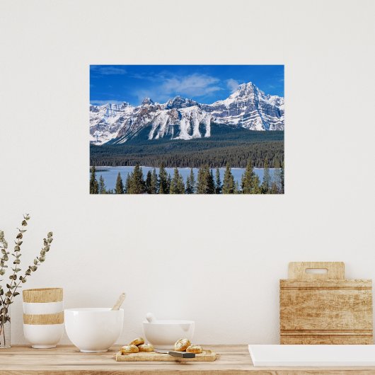 Rockies Mountains Poster (Küche)