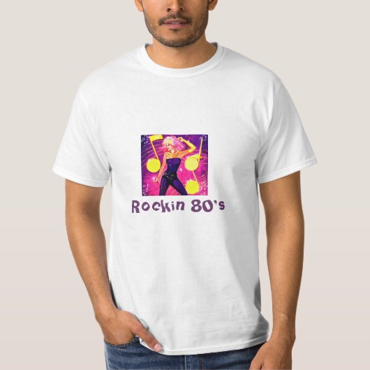 Rockin 80er T-Shirt (Vorderseite)
