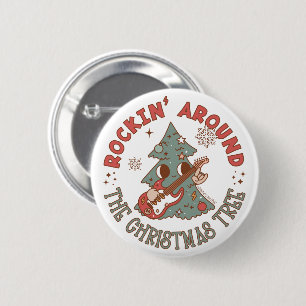 Rockin Around the Christmas Tree © GraphicLoveShop Button