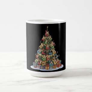 Rockin' Around The Christmas Tree   Lustiger Gitar Verwandlungstasse