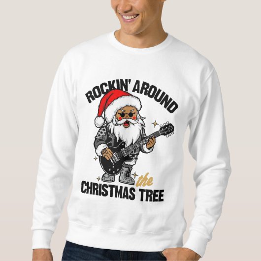 Rockin Around the Christmas Tree Sweatshirt (Vorderseite)