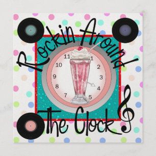 Rockin' Around the Clock Party - SRF Einladung