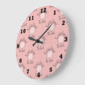 Rockin' Around The Clock Wall Clock Große Wanduhr (Winkel)