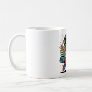 Rockin’ Back to School Guitar Kid Kaffeetasse