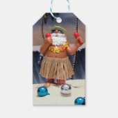 Rockin' Beach Party Weihnachten Geschenkanhänger (Vorderseite)