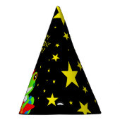 Rockin' Birthday Tree Frog mit Red Guitar Partyhütchen (Rechts)