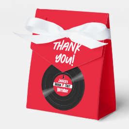 Rockin Birthday Vinyl Record Red Geschenkschachtel