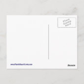 Rockin' Blue Owl Postkarte (Rückseite)