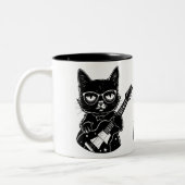 Rockin' Cat Dad Tasse (Links)