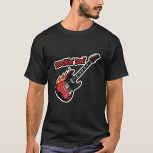 Rockin’ Dad – Elektrische Gitarre zum Vatertag T-Shirt