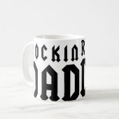 Rockin' Dad Tasse (Vorderseite Links)