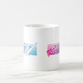 Rockin das Keytar Kaffeetasse (Mittel)