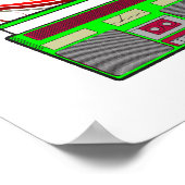 Rockin Der 80er Poster (Ecke)