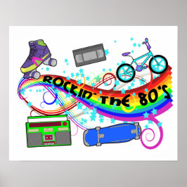 Rockin Der 80er Poster