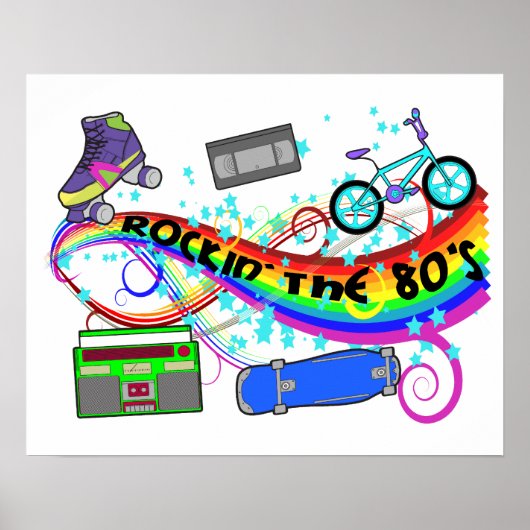 Rockin Der 80er Poster (Vorne)