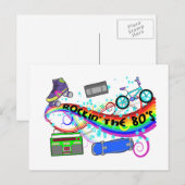 Rockin Der 80er Postkarte (Vorne/Hinten)