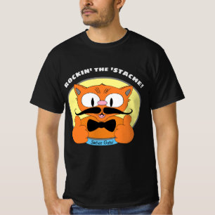 Rockin' der 'Stache! Señor Gato™ Mustache Cat T-Shirt
