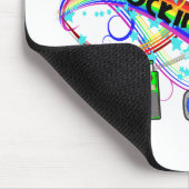 Rockin die Achtzigerjahre Mousepad (Ecke)