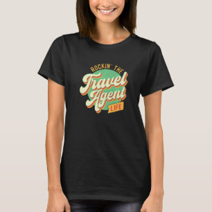 Rockin, die Agentur für die Planung des Agenten T-Shirt