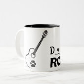 Rockin' Dog Dad Tasse (Vorderseite Links)