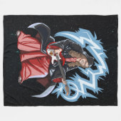 Rockin Drz Fleece Blanket (Vorderseite (Horizontal))