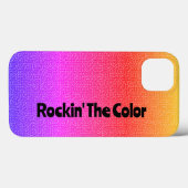 Rockin' Farbe Case-Mate iPhone Hülle (Rückseite (Horizontal))