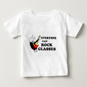 Rockin Glas-Vogel-Shirt Baby T-shirt