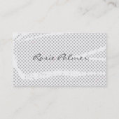 ROCKIN GRUNGE-BLUMEN-GARTEN VISITENKARTE (Rückseite)