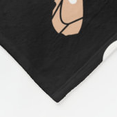 Rockin' Guitar Fleecedecke (Ecke)