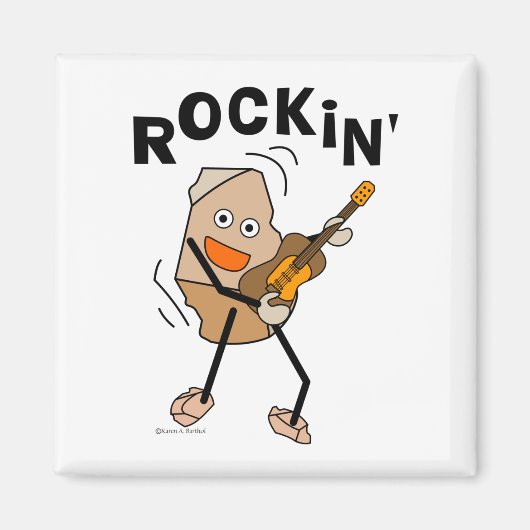 Rockin' Guitar Magnet (Vorne)