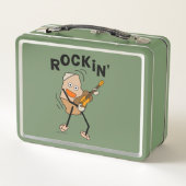 Rockin' Guitar Metall Brotdose (Rückseite)