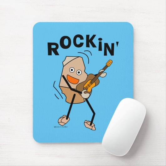 Rockin' Guitar Mousepad (Mit Mouse)
