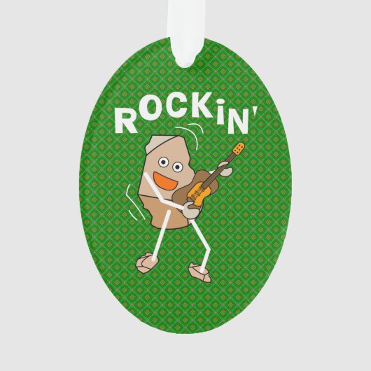 Rockin' Guitar Ornament (Rückseite)