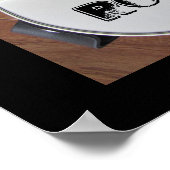 Rockin' Guitar Poster (Ecke)