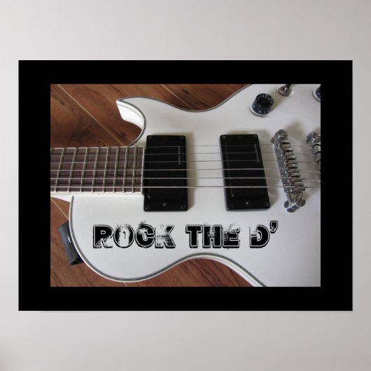 Rockin' Guitar Poster (Vorne)