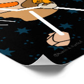 Rockin' Guitar Poster (Ecke)