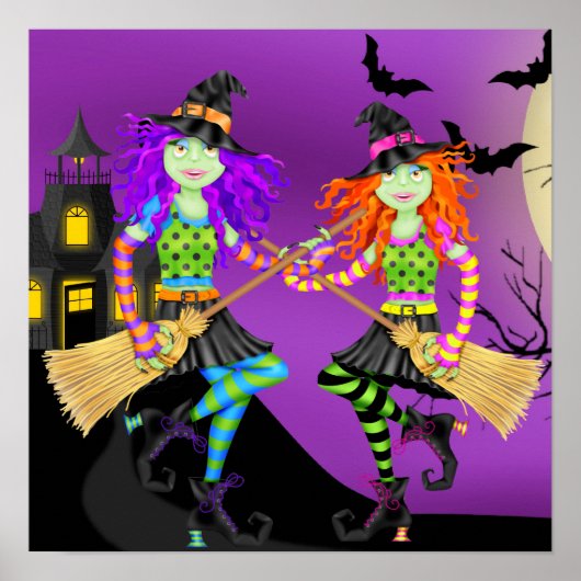 Rockin' Halloween Hexe - SRF Poster (Vorne)