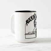 Rockin Haus-Java-Halter Zweifarbige Tasse (Vorderseite Links)
